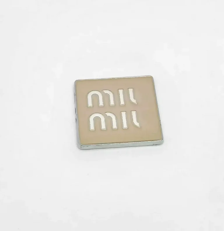 MIU Style Luxury Metal Enamel Dropping Trendy Versatile Phone Case Charm | 27mm
