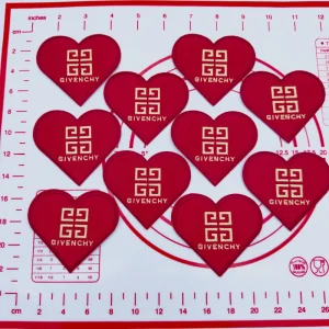 Mid(Iron-on) G-Love Shape Patches