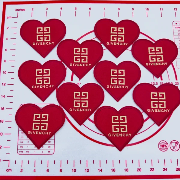 Mid(Iron-on) G-Love Shape Patches