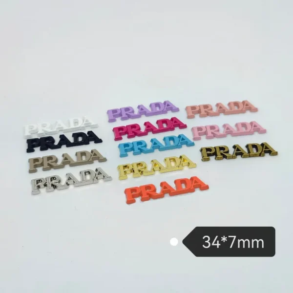 P- Signage metal material 34MM*7MM