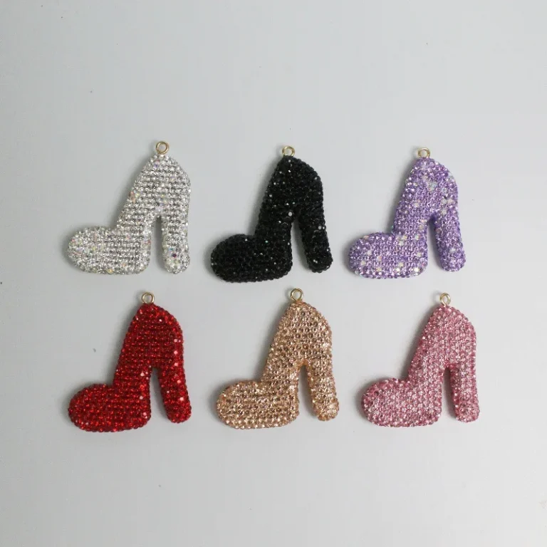 High Heels With Rhinestones 50MM*45MM
