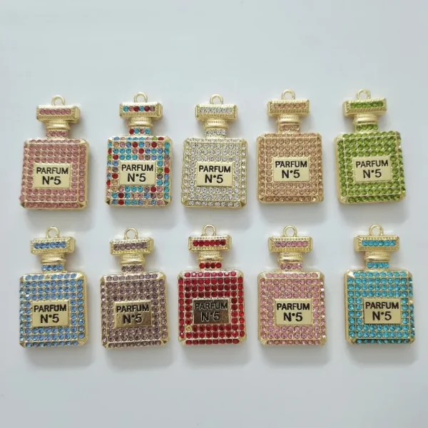 Perfume Bottle With Diamonds 44MM*27MM