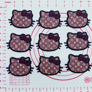Mid(Iron-on)L-HK Head Shape Patches