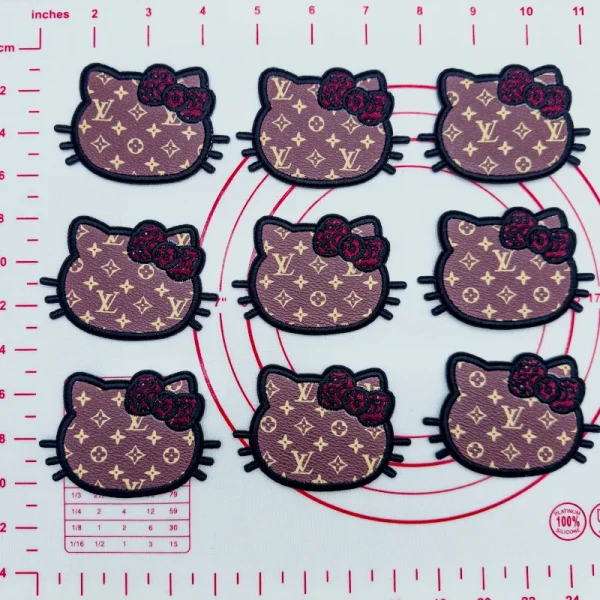 Mid(Iron-on)L-HK Head Shape Patches