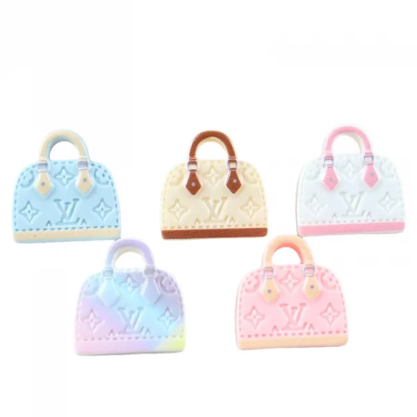 L series resin handbags