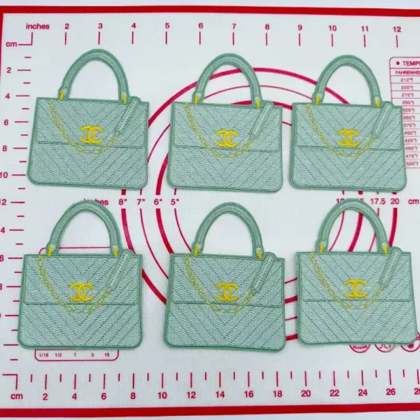 Mid(Iron-on) CC-Bag Shape Patches