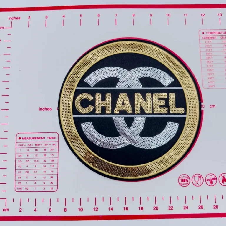 Large(Iron-on) GG- Bling Shape Patches