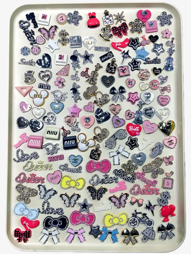 100-300Pcs Mix Charms (Non-Metal)