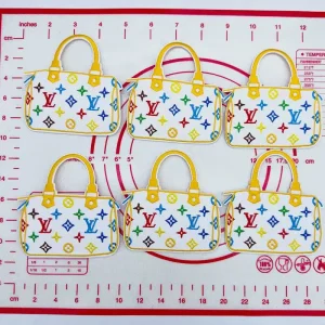 Mid(Iron-on) L-Bag Shape Patches