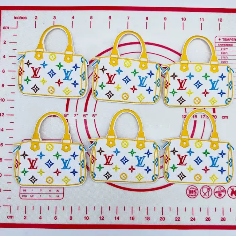 Mid(Iron-on) L-Bag Shape Patches
